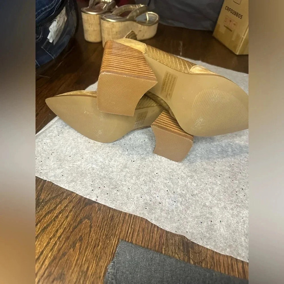 Teca Stretch Knit Bootie In Chestnut size 6 - Picture 6 of 8